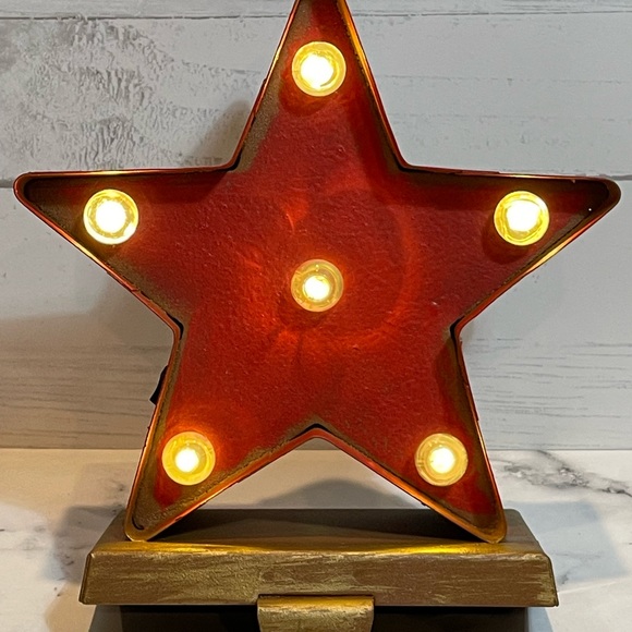 Marquee LED Star Stocking Holder - Picture 2 of 7